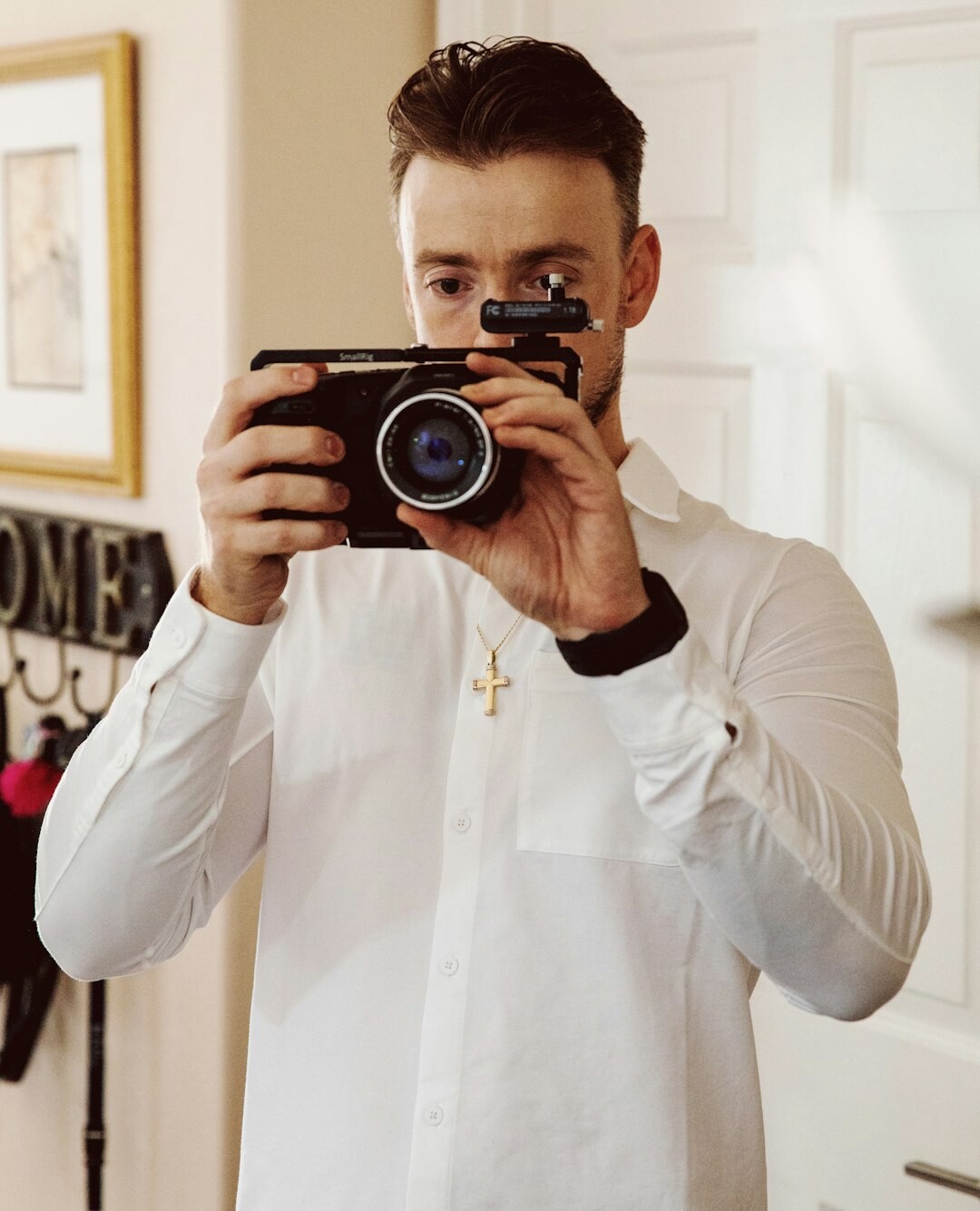 influencer posing for photo